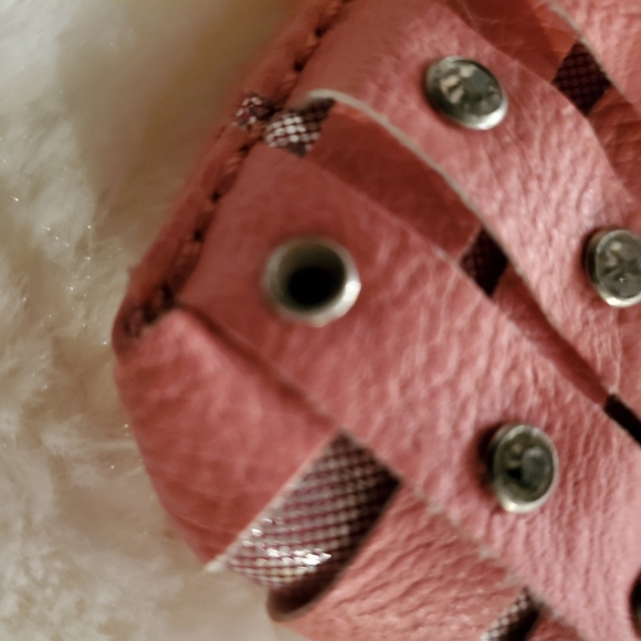 Hanael Pink Rhinestone Crossbody/Clutch/Shoulder - Picture 5 of 5